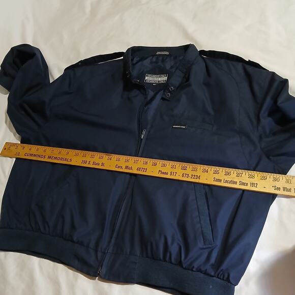 VTG Members Only XXL Navy Blue Classic, Timeless, Original Windbreaker Jacket - Picture 7 of 8